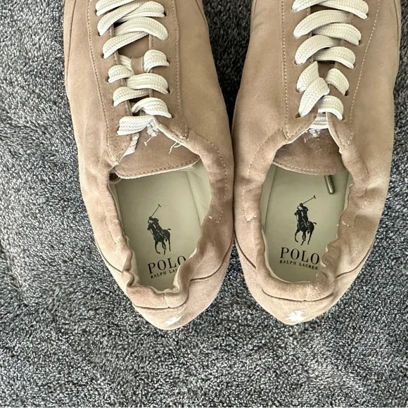 Polo Ralph Lauren - Women's The Suede Pony Ballerina Sneaker, Size 7.5 (US) - Picture 5 of 8